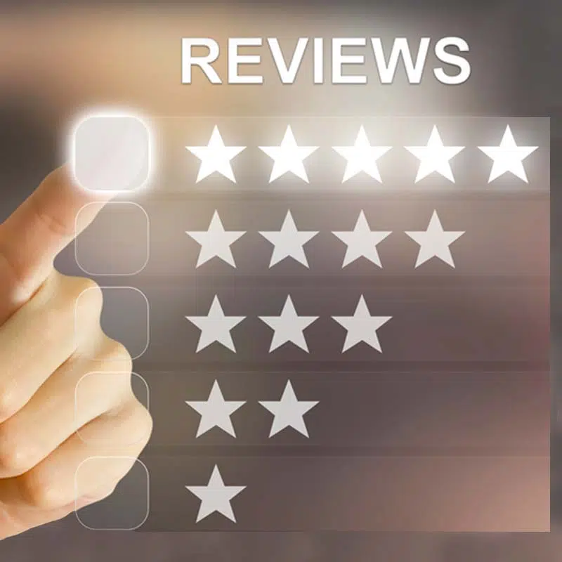 3. Building trust through customer reviews and recommendations