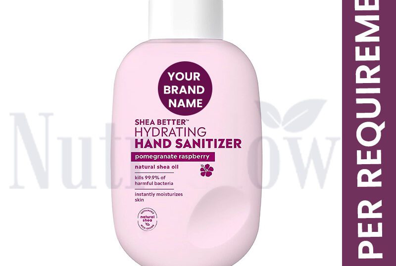 Pomegranate Raspberry Hand Sanitizer Nutriglow Private Label