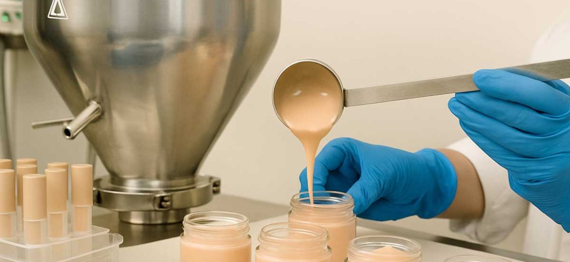 cosmetics manufacturing process