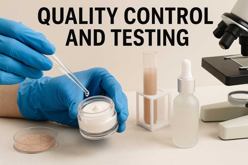cosmetics manufacturing process